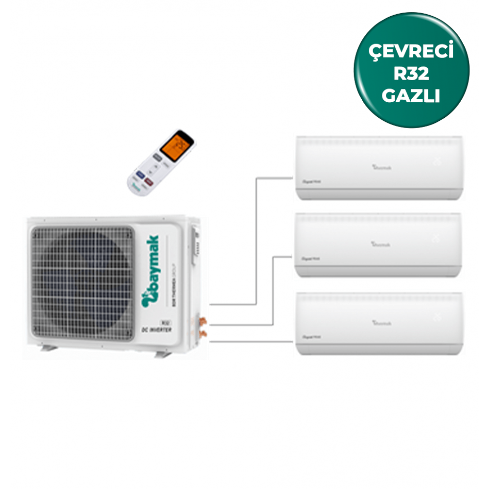 Baymak Elegant Prime Multi Klima 27Btu (Dış Ünite)