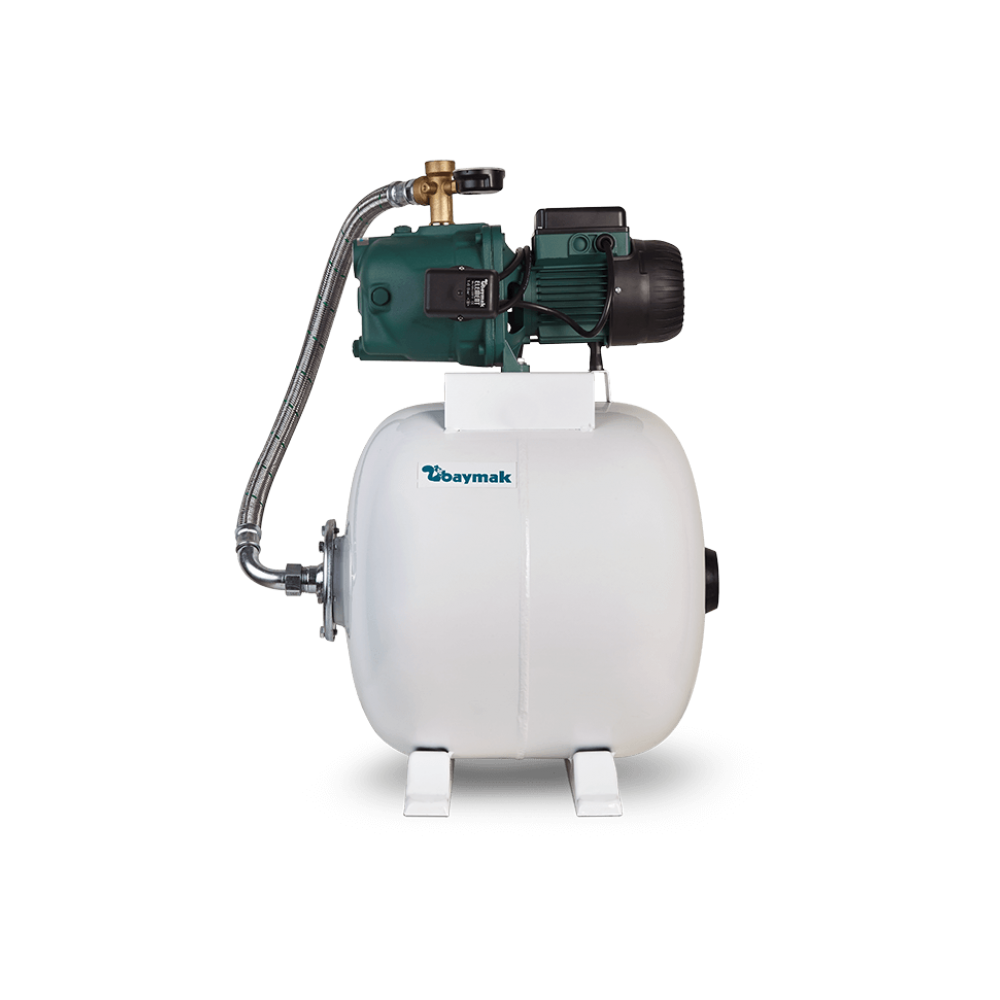 Baymak Jet 151T 50lt Depolu Flatörlü Paket Hidrofor (6Kat-12Daire)